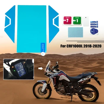 CRF1000L Műszerfal Képernyő Védő Honda Africa Twin CRF 1000L 2018-2020 Motorkerékpár Klaszter Karcolás Képernyő Védelem Film
